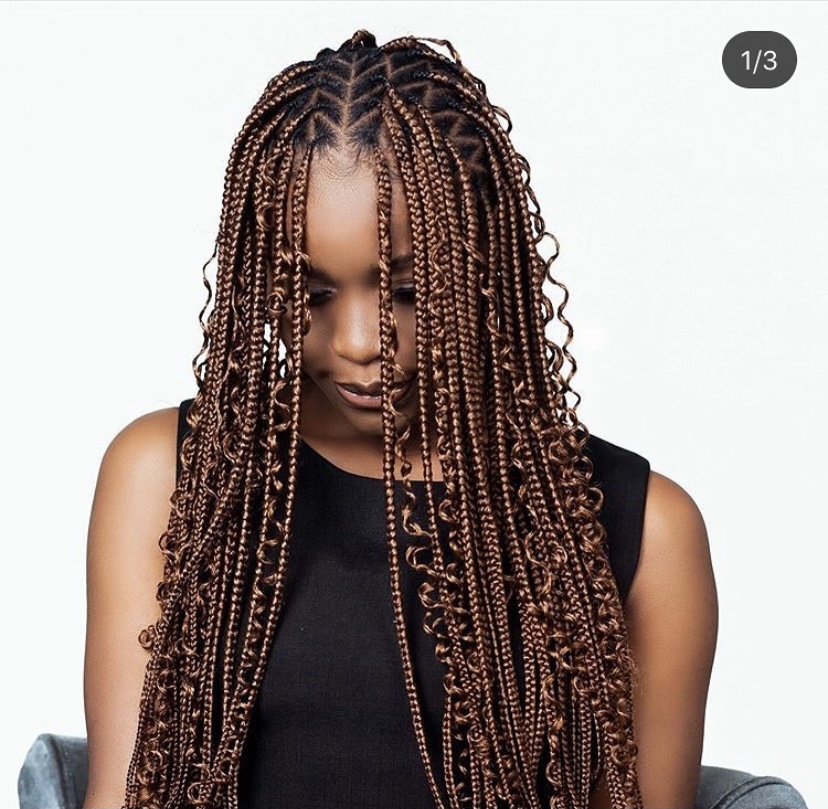 Knotless braids